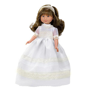 Кукла ASI Селия 30 см в белом платье
