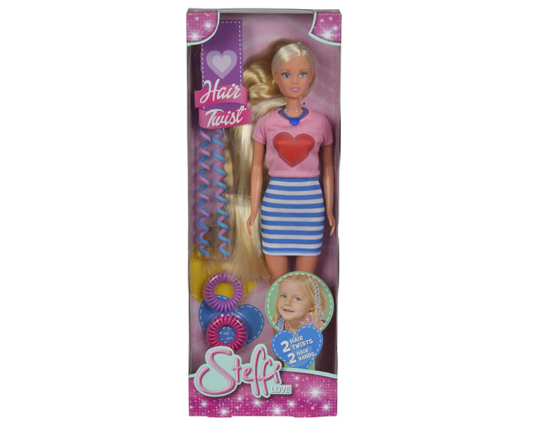 Кукла Simba Штеффи с аксессуарами для волос 29 см 