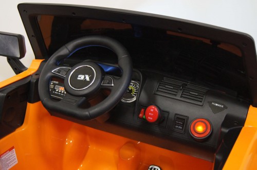Детский электромобиль A777MP оранжевый глянец