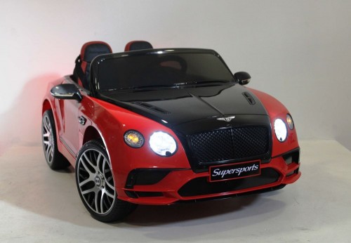 Электромобиль Bentley Supersport (JE1155) крас-чер