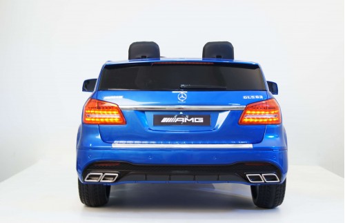 Детский электромобиль GLS63 AMG синий глянец