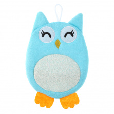 Махровая мочалка-рукавичка Baby Owl