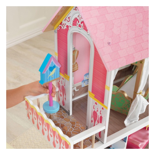 Деревянный дом KidKraft для Барби "Карамельная Саванна" (Sweet Savannah) с мебелью