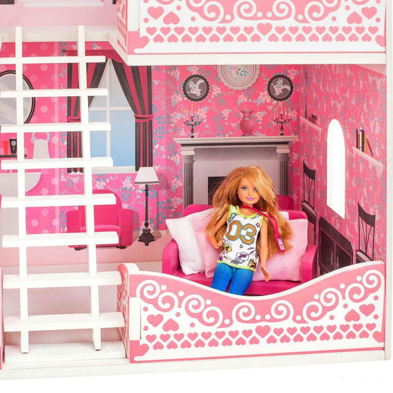 Кукольный домик Paremo "Розет Шери" (с мебелью)