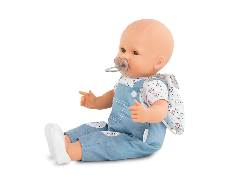 Кукла в наборе Corolle Малышка идет в детский сад с ароматом ванили 36см
