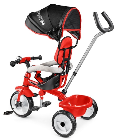 Трехколесный велосипед Small Rider Baby Trike (CZ) (красный)