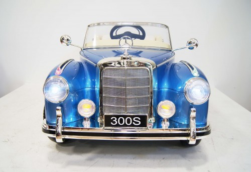 Детский электромобиль Mercedes 300S синий глянец