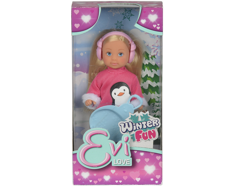 Кукла Еви Simba в зимнем костюме 12 см