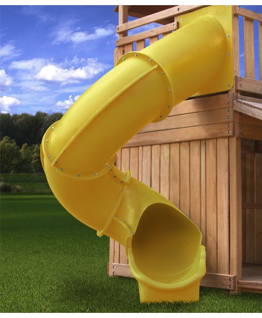 Детская горка Super Tube Slide Yellow