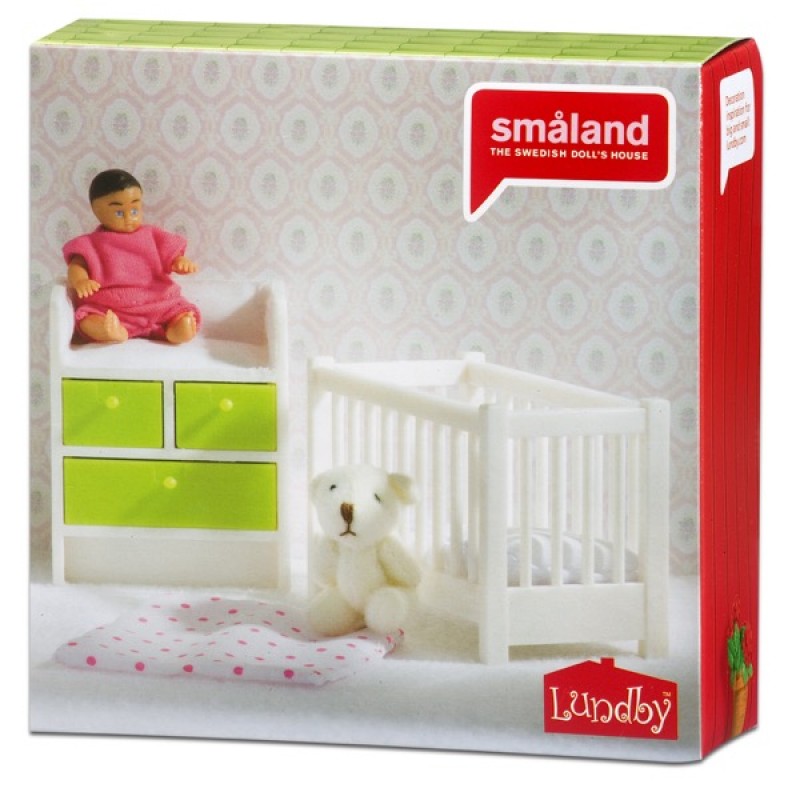 Мебель для домика Lundby Смоланд Детская для младенца