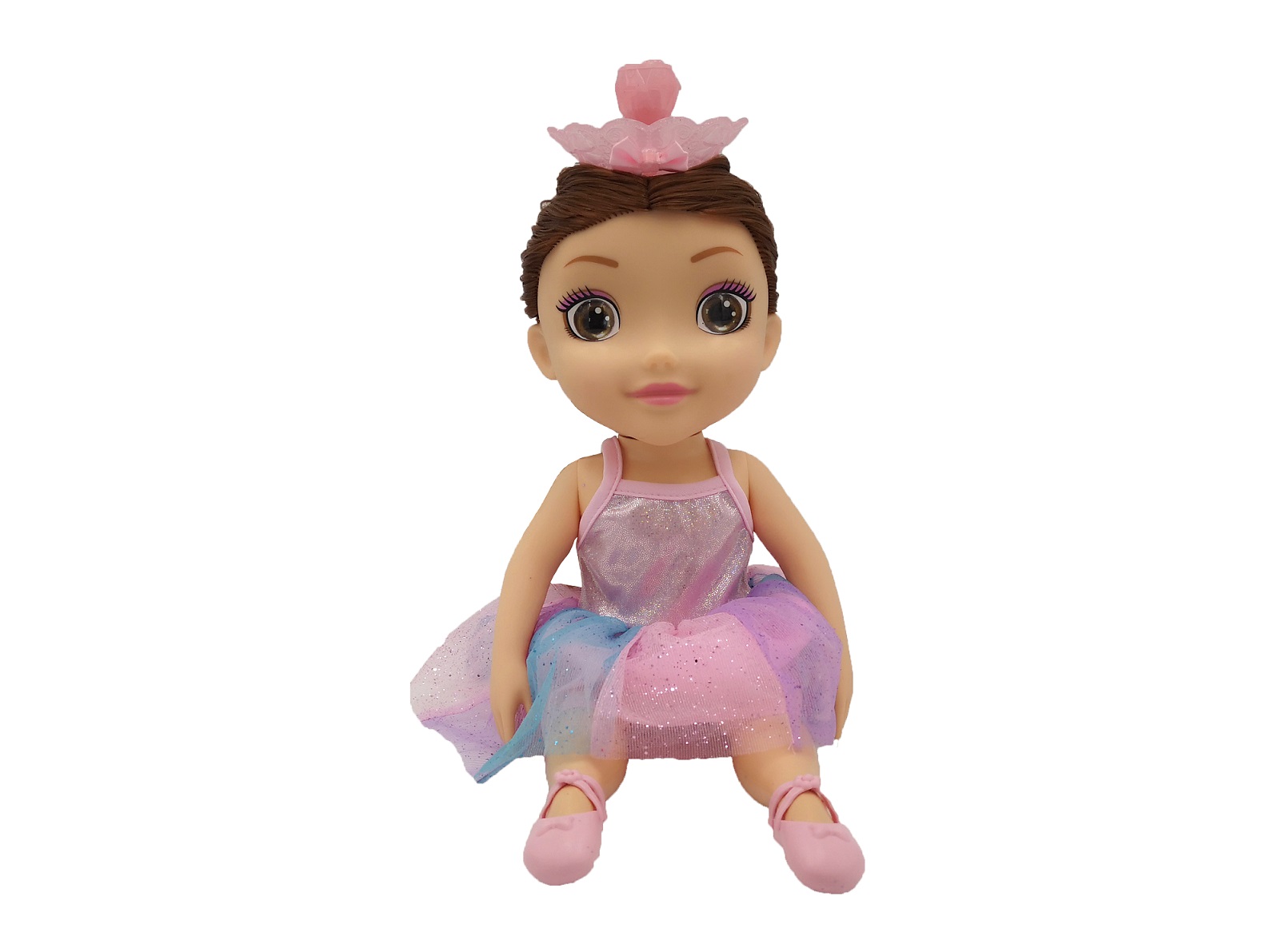 Кукла Ballerina Dreamer - Танцующая балерина с темными волосами, 45 см, свет, звук
