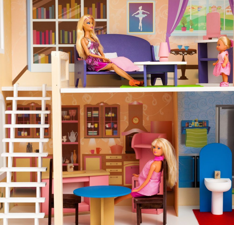 Кукольный домик Paremo "Шарм" (с мебелью)