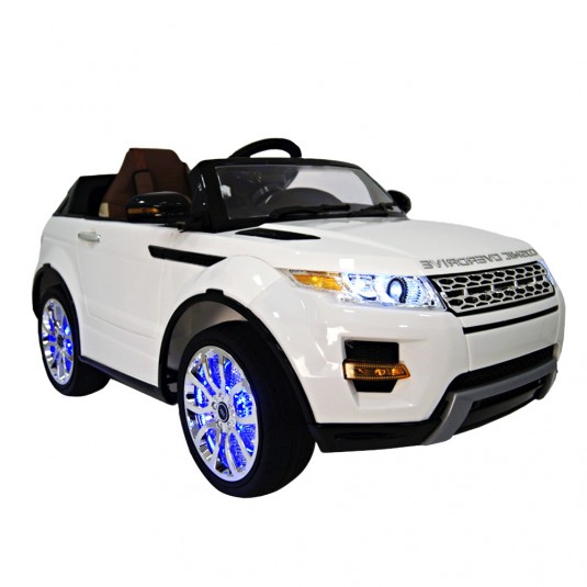 Электромобиль Rang Rover  А111АА белый VIP