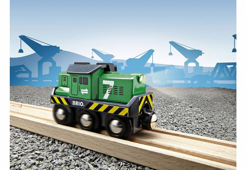 Локомотив BRIO для деревянной железной дороги