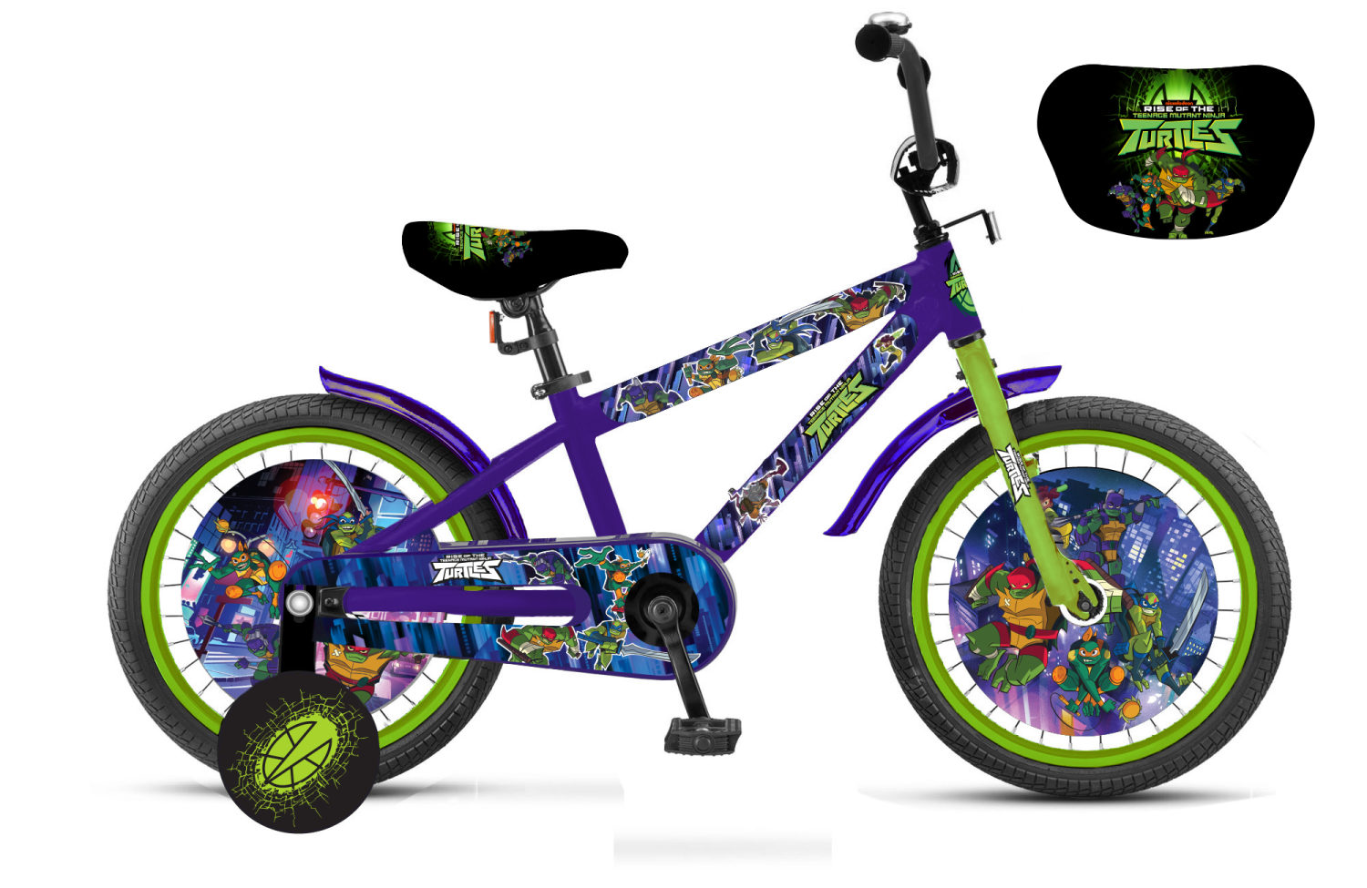 Велосипед 14 дюймов на какой. Велосипед детский двухколесный 1 Toy Черепашки-ниндзя 14, вн14208. Детский велосипед Черепашки ниндзя, колеса 14". Велосипед Черепашки ниндзя 16 дюймов. Велосипед Navigator Черепашки 16.