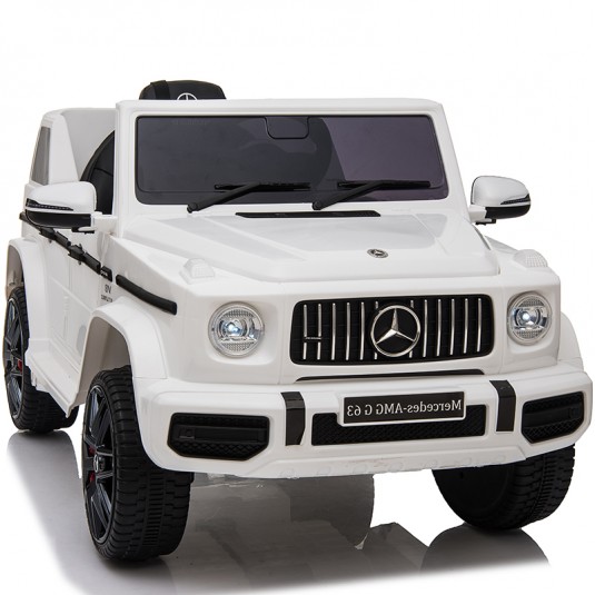 Детский электромобиль Mercedes-AMG G63 (O777OO) белый