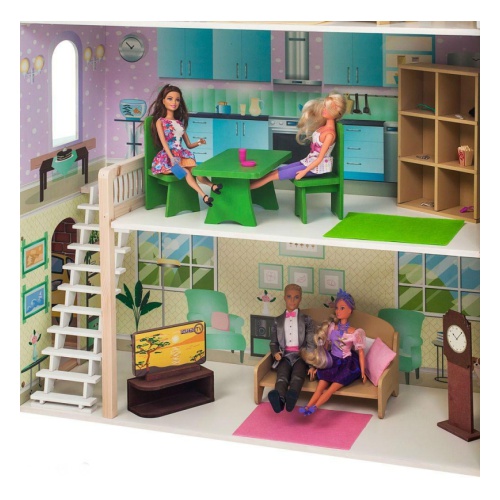 Кукольный дом Paremo "Жозефина Гранд" (с мебелью)