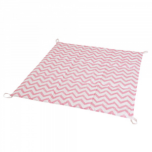Игровой коврик для большого вигвама Pink Zigzag