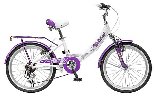 Двухколесный велосипед NOVATRACK GIRLISH line скоростной 20 дюймов