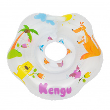 Надувной круг на шею для плавания малышей KENGU