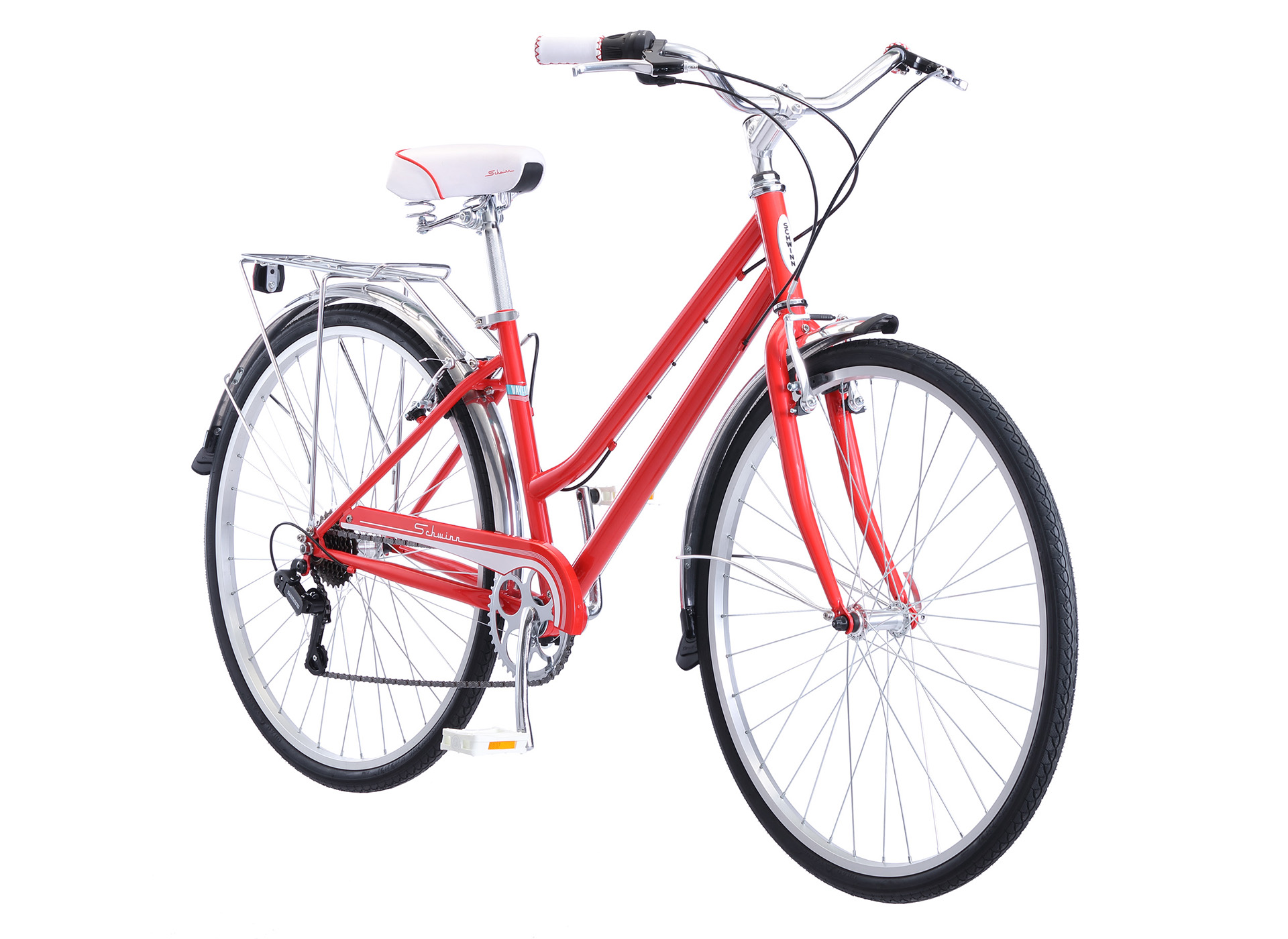 Двухколесный велосипед Schwinn Wayfarer красный