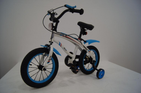 Двухколесный велосипед Rivertoys 16 дюймов голубой