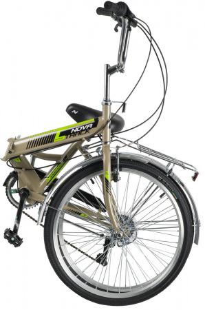Двухколесный велосипед NOVATRACK  24 дюймов складной 