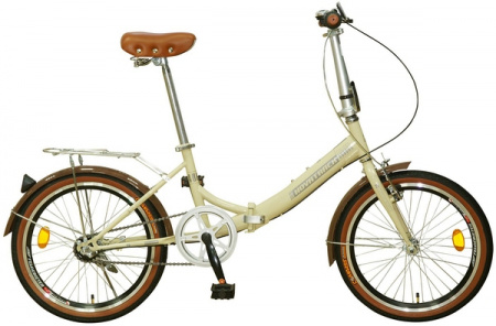 Двухколесный велосипед NOVATRACK AURORA складной, скоростной 20 дюймов