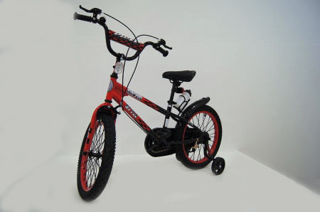 Двухколесный велосипед Rivertoys 16 дюймов красный 