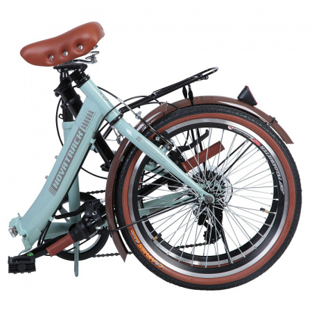 Двухколесный велосипед NOVATRACK AURORA складной, скоростной  20 дюймов
