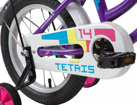 Двухколесный велосипед NOVATRACK TETRIS  14 дюймов