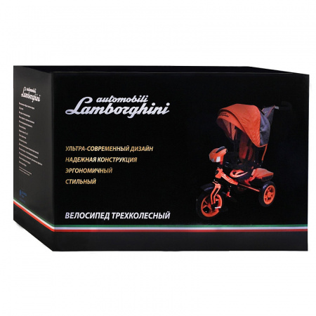 Трехколесный велосипед Lamborghini Egoist Красный