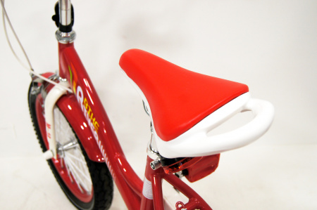 Двухколесный велосипед Rivertoys 16 дюймов красный