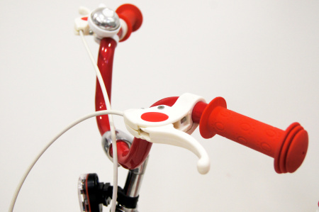 Двухколесный велосипед Rivertoys 14 дюймов красный 