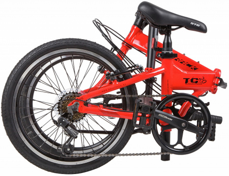 Двухколесный велосипед NOVATRACK Shimano складной, скоростной 20 дюймов