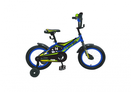 Двухколесный велосипед City-Ride Flash синий 14 дюймов
