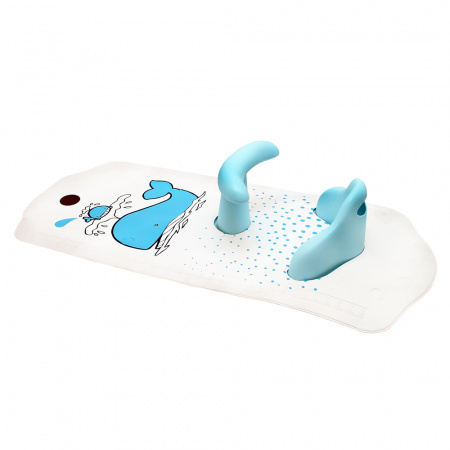 *Коврик для ванны со съемным стульчиком ROXY-KIDS и с индикатором определения горячей воды 91.4 х 40