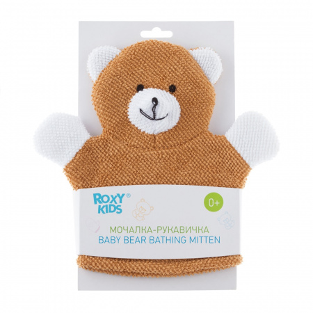 Махровая мочалка-рукавичка Baby Bear