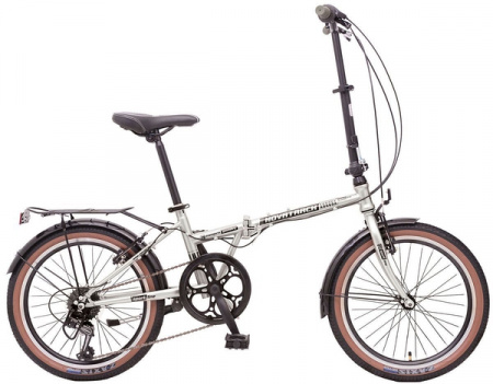 Двухколесный велосипед NOVATRACK AURORA Складной, скоростной  20 дюймов