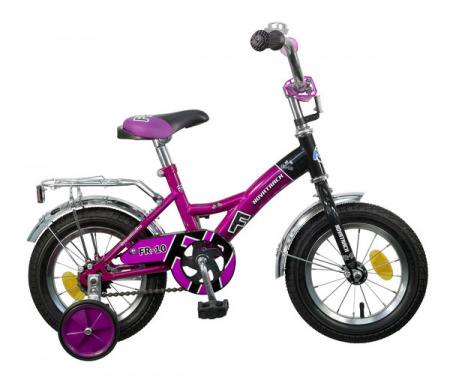 Велосипед NOVATRACK FR-10, фиолетовый