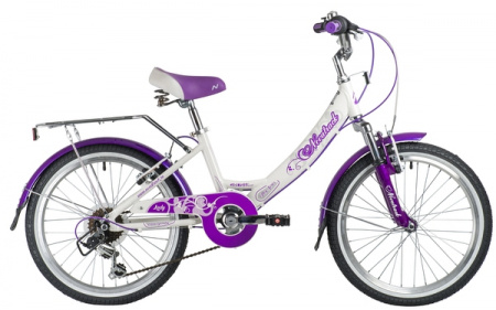 Двухколесный велосипед NOVATRACK GIRLISH 20 дюймов